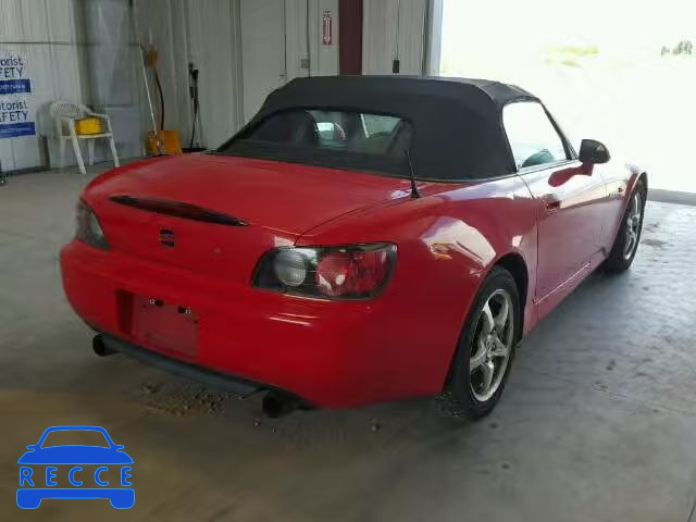 2001 HONDA S2000 JHMAP11491T007177 image 3