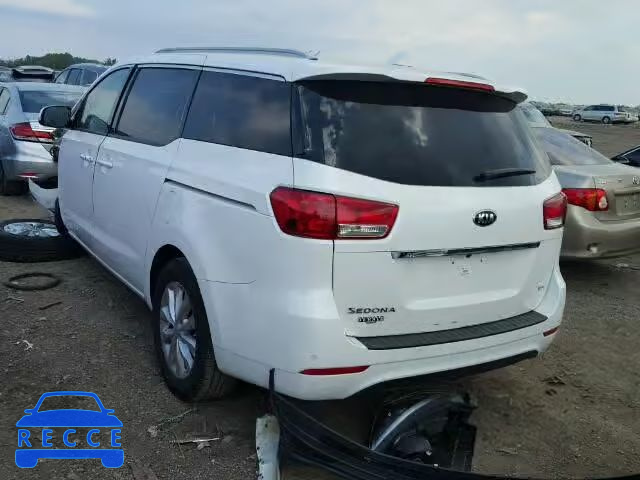 2017 KIA SEDONA EX KNDMC5C11H6256974 зображення 2