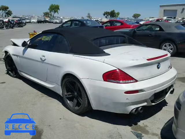 2008 BMW M6 WBSEK93558CY79381 image 2