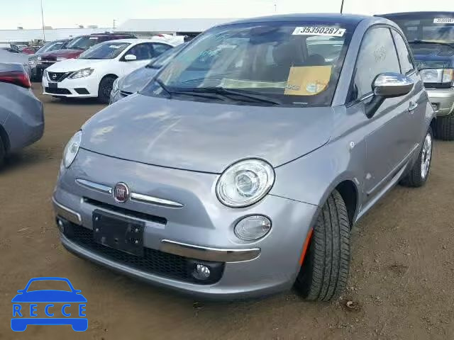 2015 FIAT 500 LOUNGE 3C3CFFCRXFT690476 image 1