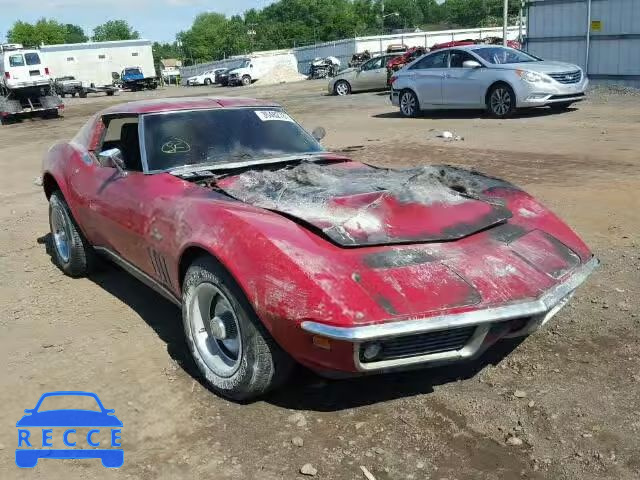 1969 CHEVROLET CORVETTE 194379S706922 зображення 0