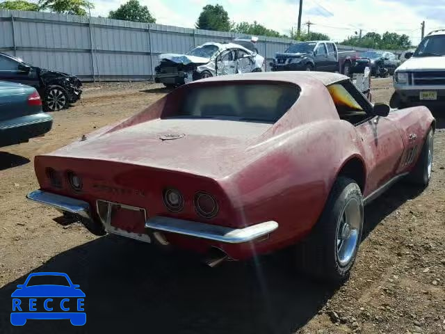 1969 CHEVROLET CORVETTE 194379S706922 зображення 3