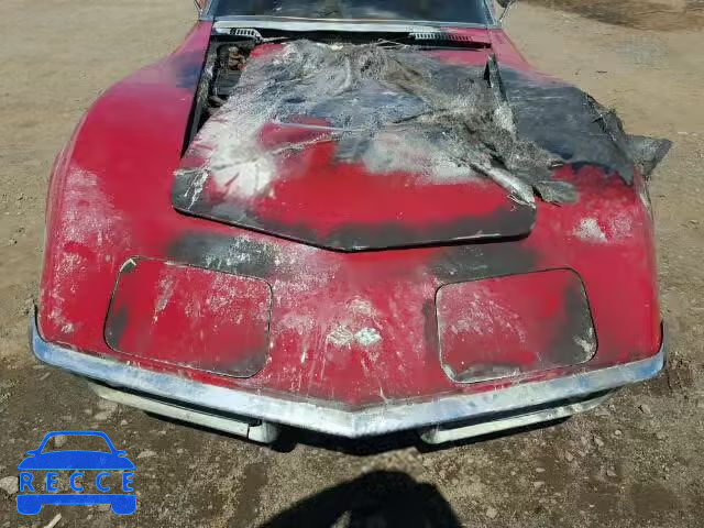 1969 CHEVROLET CORVETTE 194379S706922 Bild 6