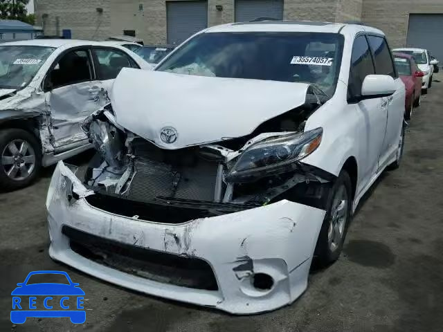 2017 TOYOTA SIENNA SE 5TDXZ3DC6HS786096 image 1