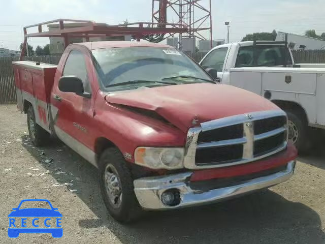 2004 DODGE RAM 2500 S 3D7KA26D44G235746 image 0