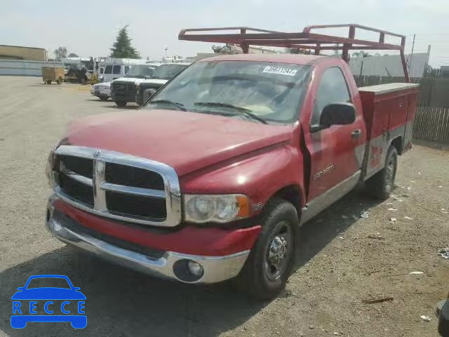 2004 DODGE RAM 2500 S 3D7KA26D44G235746 image 1