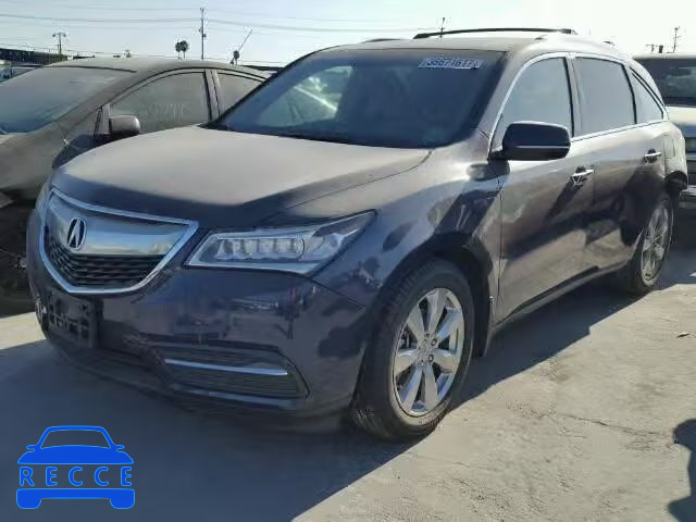 2015 ACURA MDX Advance 5FRYD4H88FB004430 image 1