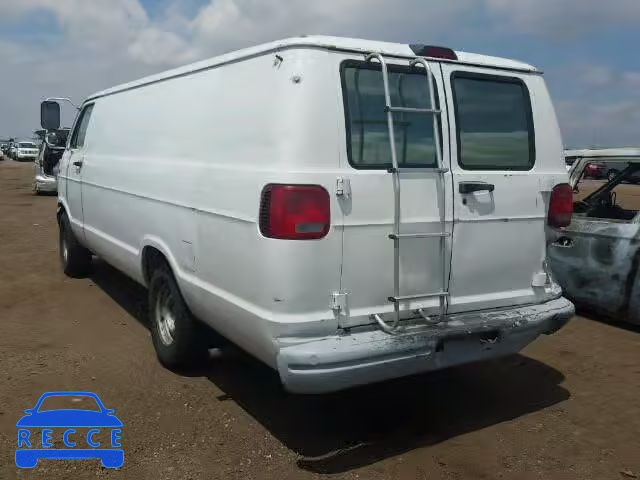 1995 DODGE RAM VAN B2 2B6HB21XXSK547707 image 2