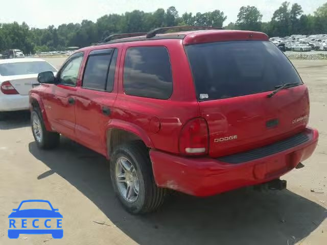 2002 DODGE DURANGO R/ 1B4HS78Z72F221696 Bild 2