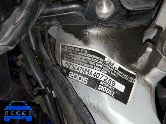 2005 HONDA GL1800 1HFSC47085A407259 image 19