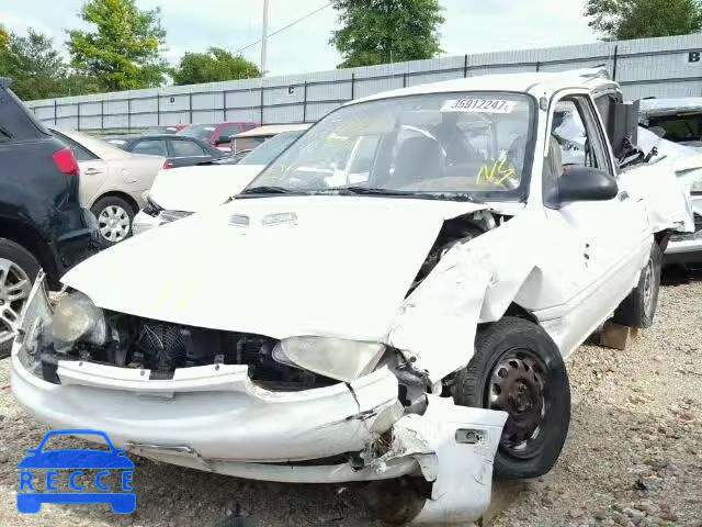 1997 FORD ASPIRE KNJLT05H0V6223675 image 8