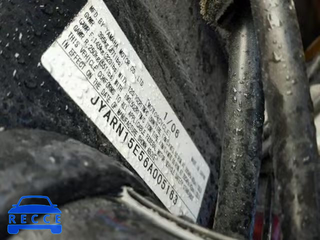 2006 YAMAHA YZFR1 JYARN15E56A005163 image 9