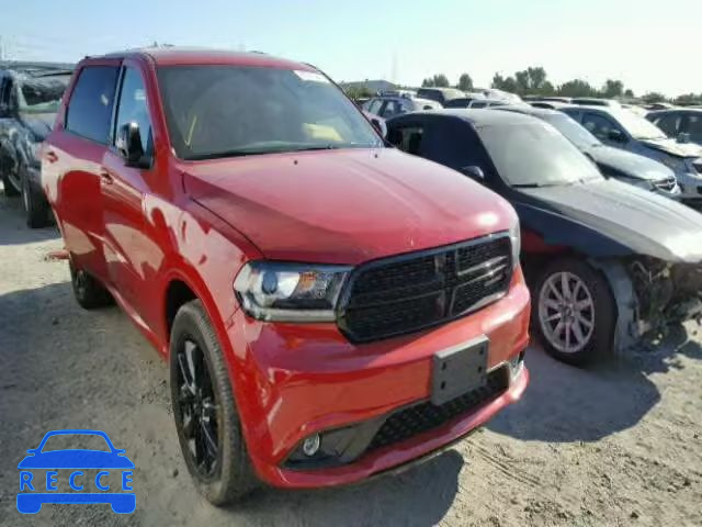 2017 DODGE DURANGO GT 1C4RDJDG4HC615380 зображення 0