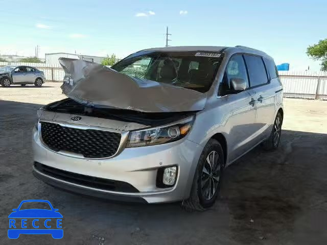 2017 KIA SEDONA EX KNDMC5C17H6312805 зображення 1