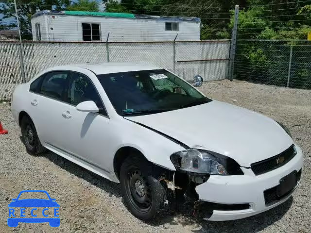 2012 CHEVROLET IMPALA POL 2G1WD5E35C1182858 image 0