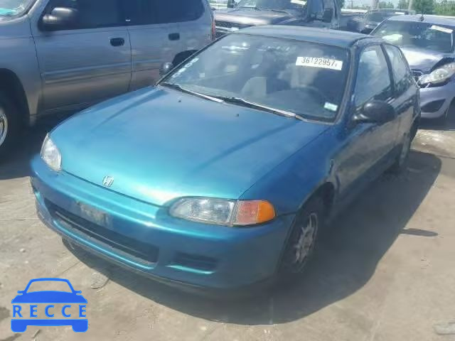 1995 HONDA CIVIC VX 2HGEH2374SH513805 image 1