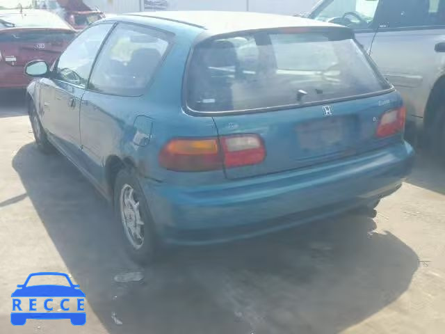 1995 HONDA CIVIC VX 2HGEH2374SH513805 image 2