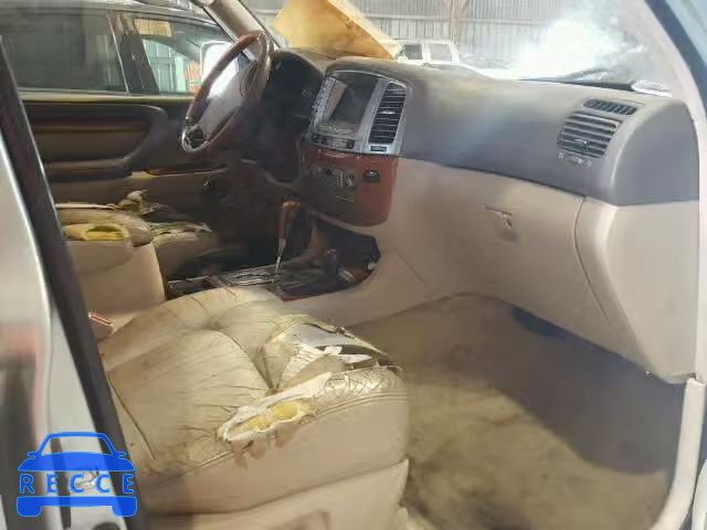 2003 LEXUS LX 470 JTJHT00W233527925 image 4