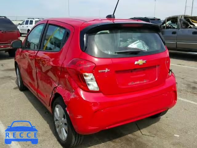 2017 CHEVROLET SPARK 1LT KL8CD6SA2HC728111 зображення 2