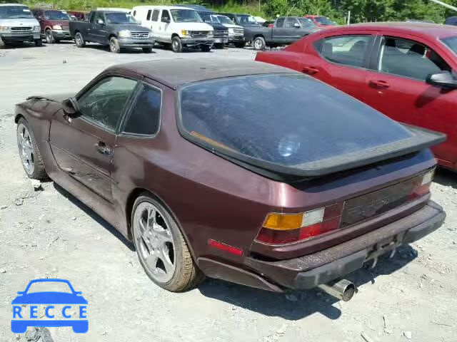 1987 PORSCHE 944 WP0AA2958HN152618 зображення 2