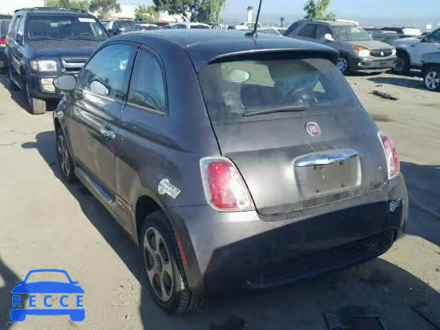 2015 FIAT 500 ELECTR 3C3CFFGEXFT667027 image 2