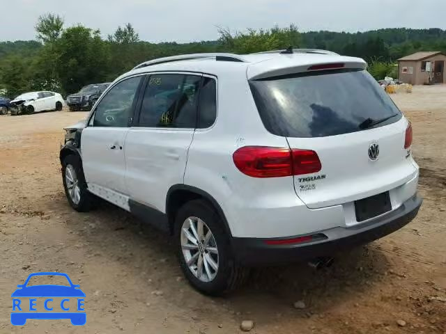 2017 VOLKSWAGEN TIGUAN WOL WVGSV7AX7HW513474 image 2