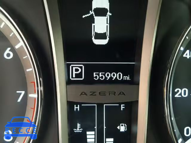 2013 HYUNDAI AZERA KMHFG4JG0DA226673 зображення 7