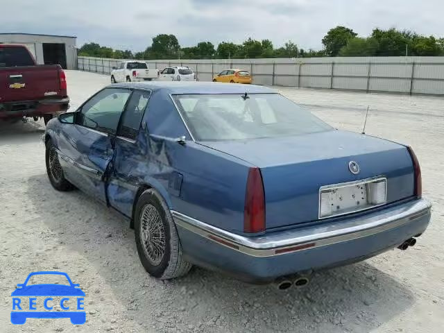 1993 CADILLAC ELDORADO 1G6EL12B4PU604688 image 2