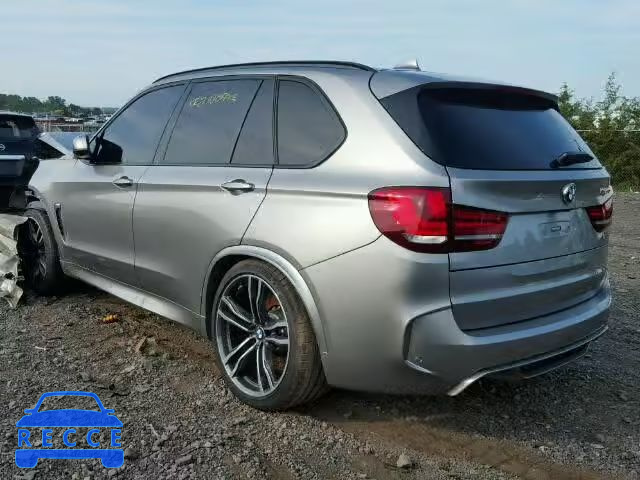 2017 BMW X5 M 5YMKT6C34H0U39343 image 2