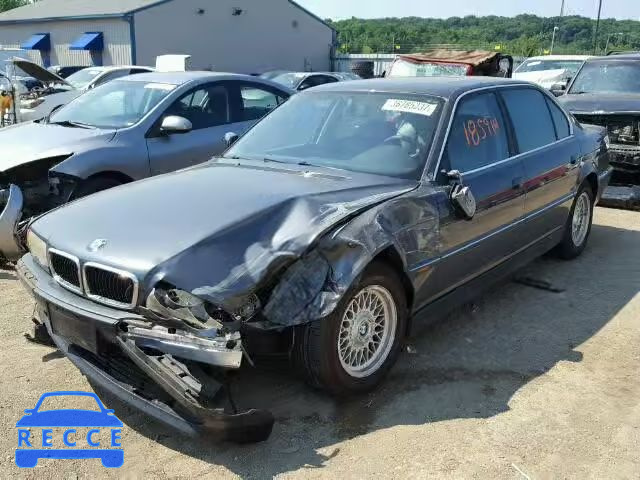 1999 BMW 740IL WBAGH8332XDP04048 image 1