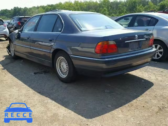 1999 BMW 740IL WBAGH8332XDP04048 image 2