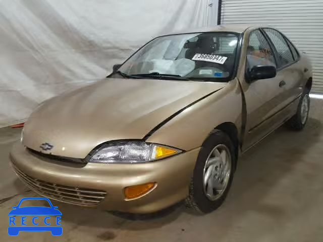 1999 CHEVROLET CAVALIER L 1G1JF5245X7177928 image 1