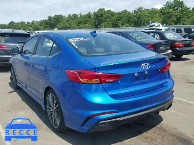 2017 HYUNDAI ELANTRA SP KMHD04LB3HU336909 image 2