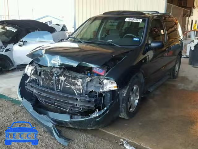 2002 NISSAN QUEST SE 4N2ZN16T22D814899 image 1