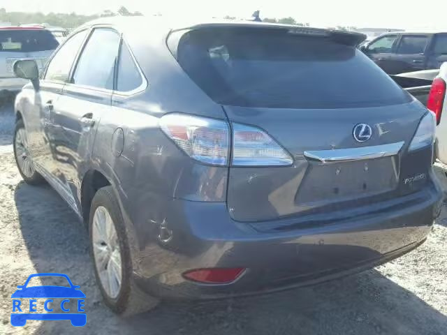 2012 LEXUS RX 450H JTJZB1BA6C2408070 image 2