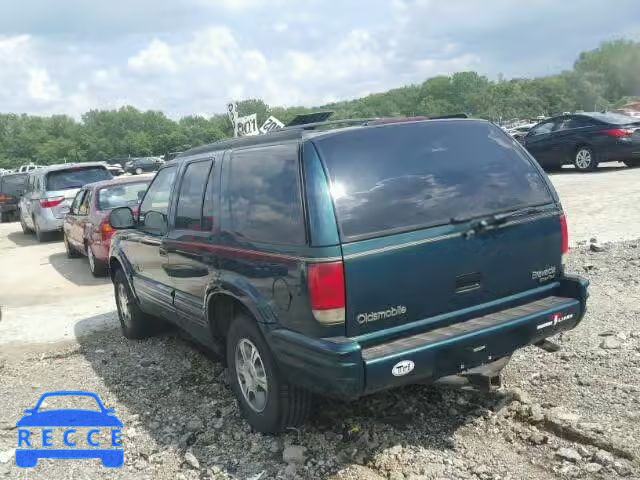 1997 OLDSMOBILE BRAVADA 1GHDT13W3V2712040 image 2