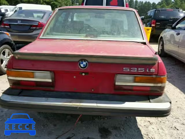 1987 BMW 535I AUTOMATIC WBADC8402H1721182 зображення 8