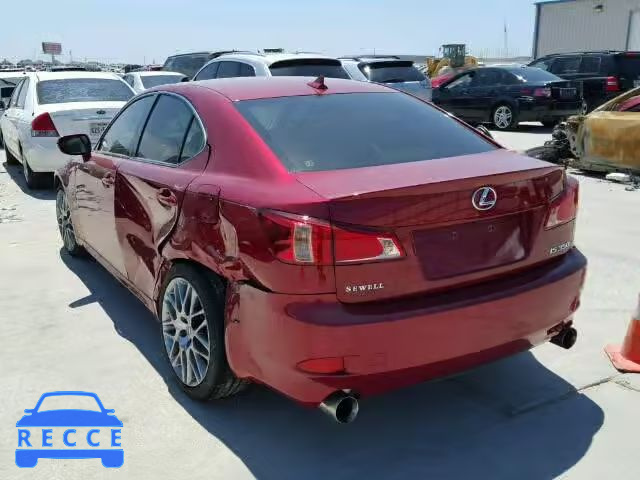 2011 LEXUS IS350 JTHBE5C20B5028261 image 2