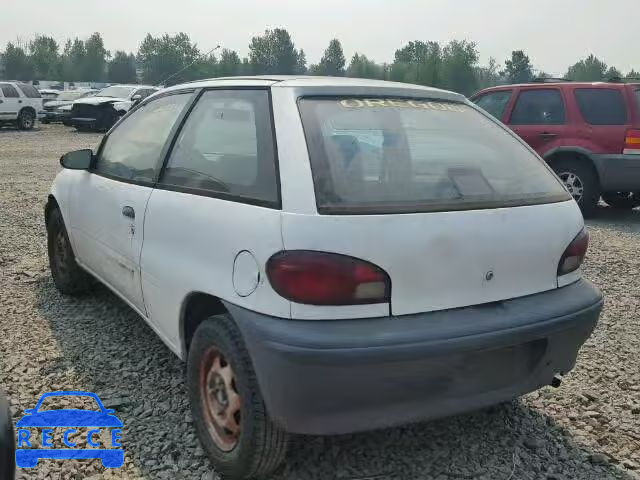 1997 GEO METRO 2C1MR2264V6747441 Bild 2