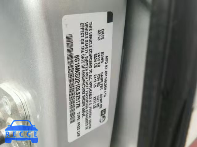 2013 CHEVROLET CAPRICE PO 6G1MK5U21DL825176 image 9