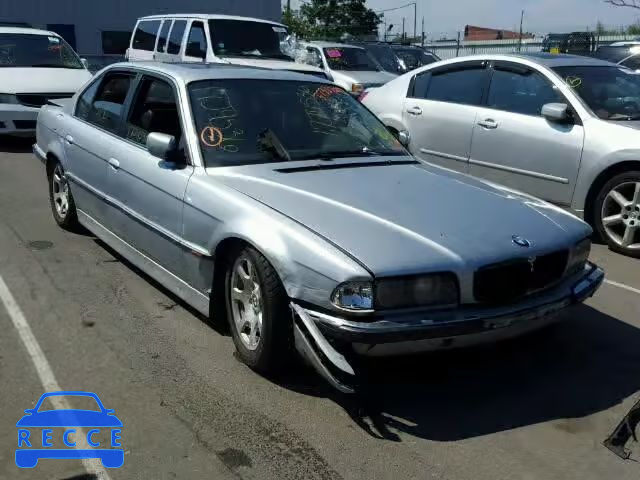 1998 BMW 740I AUTOMATIC WBAGF8324WDL56345 зображення 0