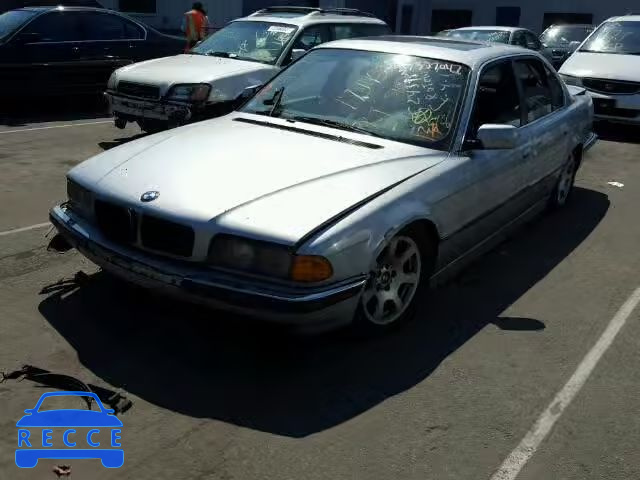 1998 BMW 740I AUTOMATIC WBAGF8324WDL56345 зображення 1