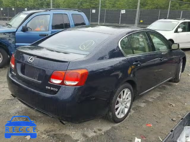 2006 LEXUS GS GENERAT JTHBH96S165021061 image 3