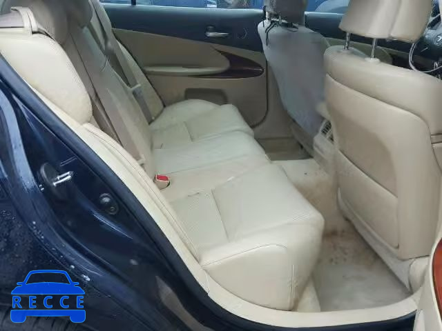 2006 LEXUS GS GENERAT JTHBH96S165021061 image 5