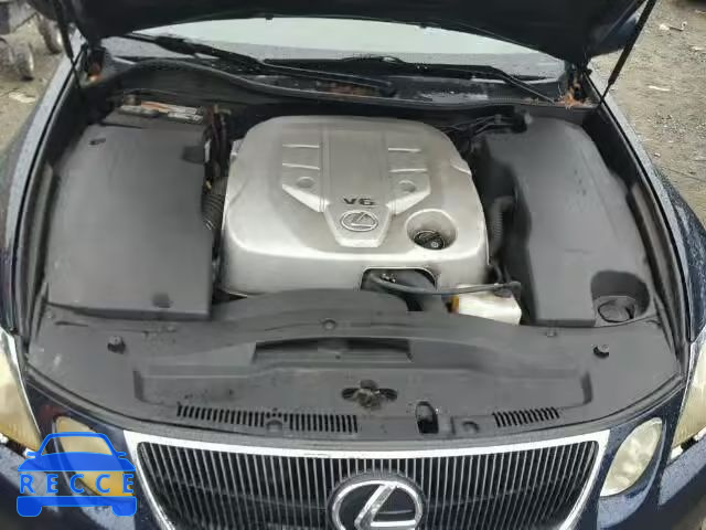 2006 LEXUS GS GENERAT JTHBH96S165021061 image 6