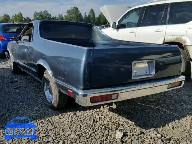 1985 CHEVROLET EL CAMINO 3GCCW80Z9FS920929 зображення 2