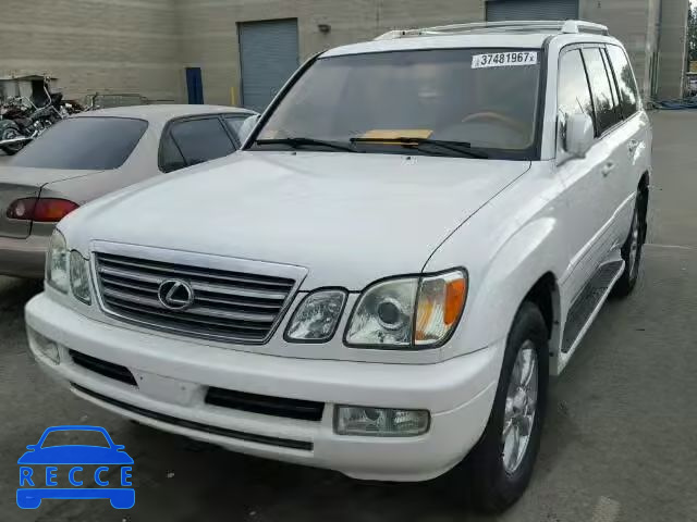 2003 LEXUS LX 470 JTJHT00W533530379 image 1