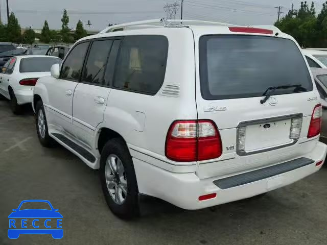 2003 LEXUS LX 470 JTJHT00W533530379 image 2
