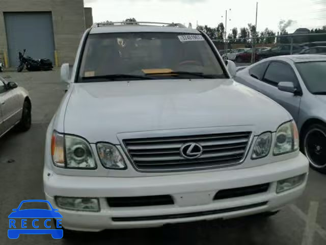 2003 LEXUS LX 470 JTJHT00W533530379 image 8
