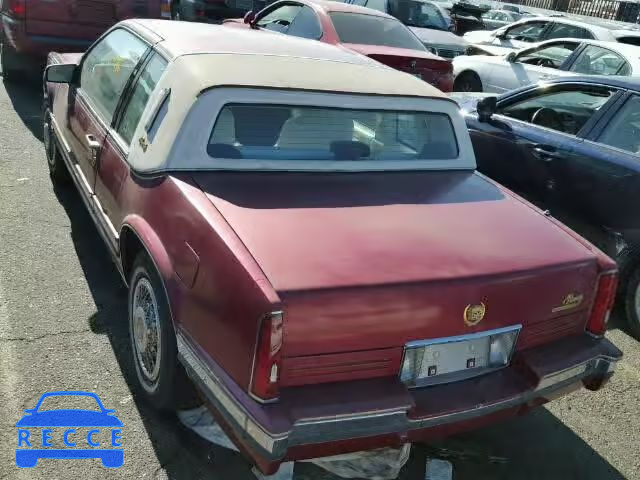 1990 CADILLAC ELDORADO 1G6EL1332LU612953 image 2